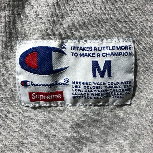 Supreme x Champion Long Sleeve - Picture 2 of 4